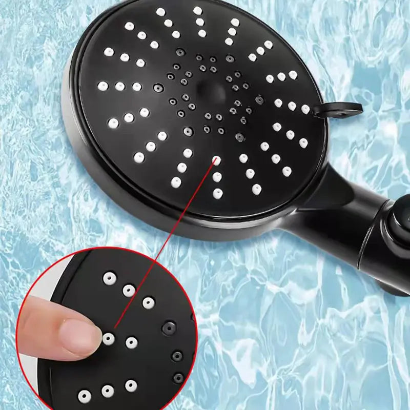 5-Mode Silicone Shower Head Market Heaven