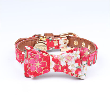 Gold Foil Pet Collar for Dogs and Cats