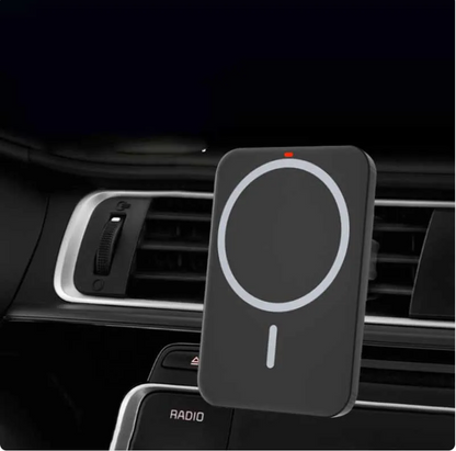 Magnetic Wireless Car Charger & Phone Mount
