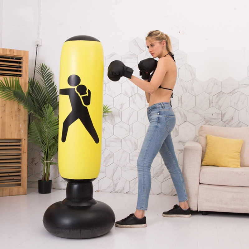 Inflatable Punching Bag Trainer